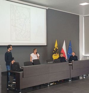 policjanci OPP podczas szkolenia