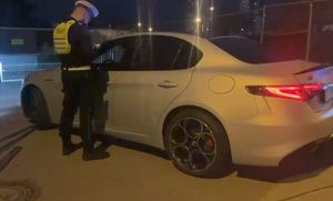 policyjne kontrole plus narkotyki