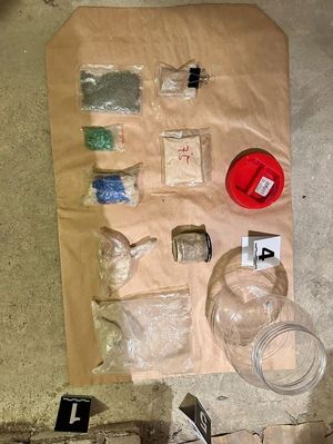 zatrzymani i zabezpieczone narkotyki