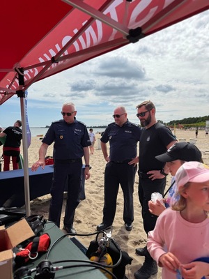 Bezpieczne Wakacje 2025” na plaży w Gdańsku - Brzeźnie