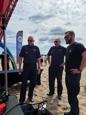 Bezpieczne Wakacje 2025” na plaży w Gdańsku - Brzeźnie