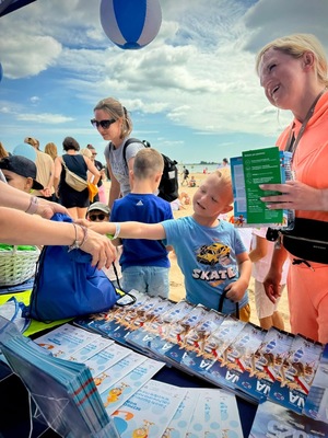 Bezpieczne Wakacje 2025” na plaży w Gdańsku - Brzeźnie