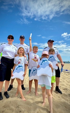 Bezpieczne Wakacje 2025” na plaży w Gdańsku - Brzeźnie