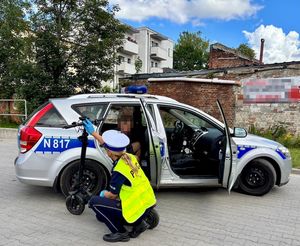 zatrzymany kierowca i wynik testeru