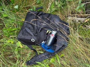 zabezpieczone przez policjantów przedmioty