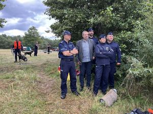 Policjanci z Człuchowa