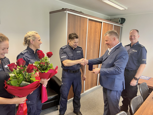 Uroczyste spotkanie i wręczenie wyróżnień.