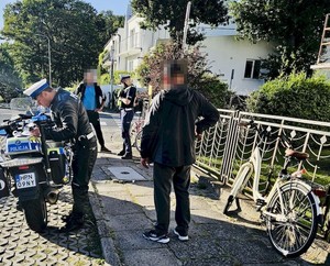 Kontrole rowerzystów na drogach Słupska i powiatu słupskiego.