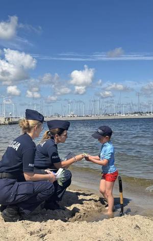Podsumowanie pracy pomorskich policjantów podczas minionych wakacji