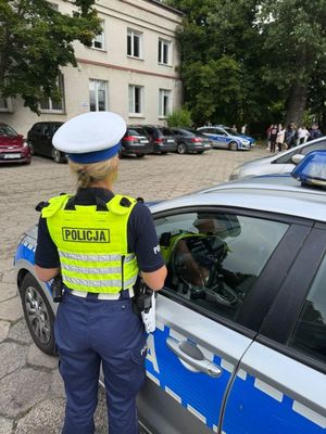 policjanci czuwają od pierwszego dnia roku szkolnego.