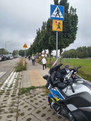 policjanci czuwają od pierwszego dnia roku szkolnego.