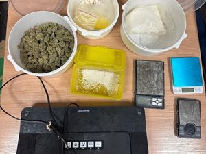 zatrzymany i zabezpieczone narkotyki