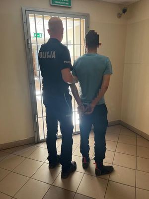 zatrzymani w rękach policji