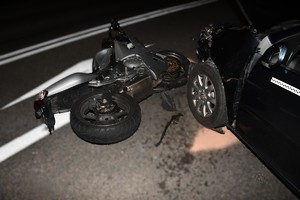 Spowodował wypadek po alkoholu i uciekł.