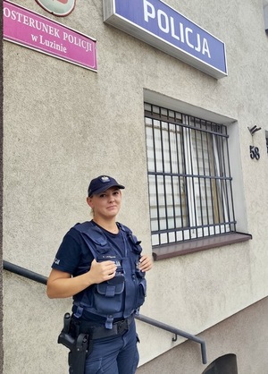 policjantka odnalazła zaginionego seniora