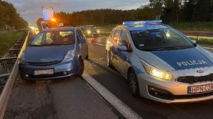 zatrzymany kierowca i pojazd