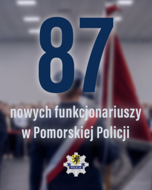 grafika o nowych policjantach
