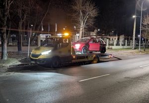 pojazd zatrzymany do kontroli i wynika badania na zawartość alkoholu w organizmie