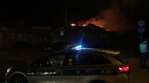 Wejherowo pożar  poglądowe