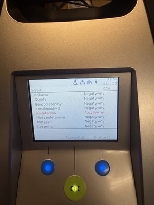 Zatrzymany kierowca z zakazem. Badanie wykazało amfetaminę