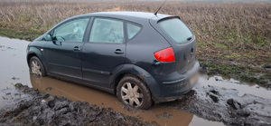 zatrzymany i policjant