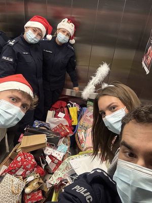 Kolejna akcja mikołajkowa gdańskich policjantów.