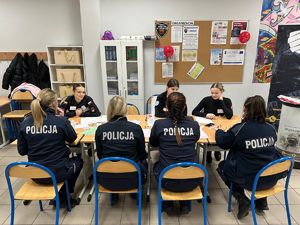 Z mundurem i empatią. Służby mundurowe wsparły Dzień Dawcy Szpiku w Chojnicach.