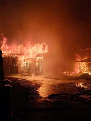pożar