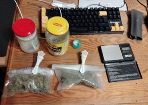 narkotyki i zatrzymany