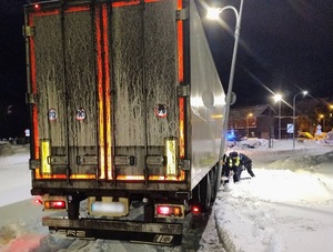 Trudne warunki na drogach.