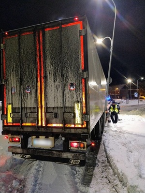 Trudne warunki na drogach.