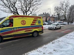 miejsce potrącenia pieszej