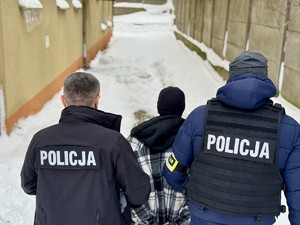 zatrzymany i przekazany funkcjonariuszom Straży Granicznej