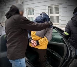 zatrzymany mężczyzna