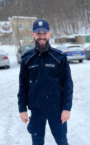 dzielnicowy, który uratował człowieka