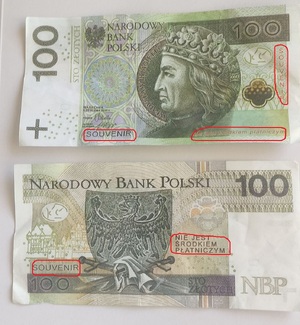 Gdańsk-Chcieli płacić imitacją banknotów (6)