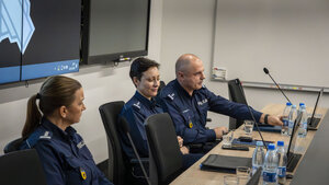 Pomorscy policjanci podsumowali miniony rok - odprawa