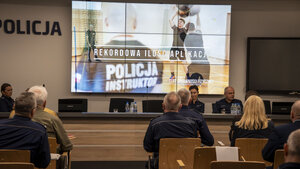 Pomorscy policjanci podsumowali miniony rok - odprawa