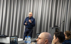 Pomorscy policjanci podsumowali miniony rok - odprawa