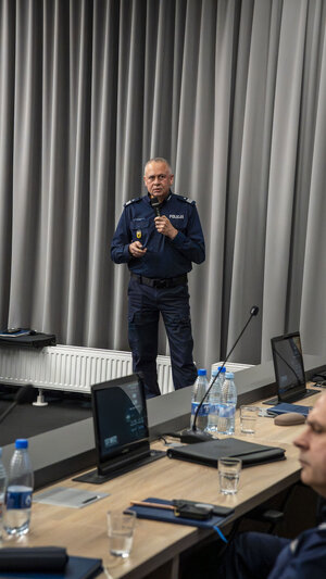 Pomorscy policjanci podsumowali miniony rok - odprawa