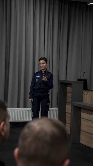 Pomorscy policjanci podsumowali miniony rok - odprawa