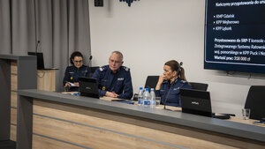 Pomorscy policjanci podsumowali miniony rok - odprawa