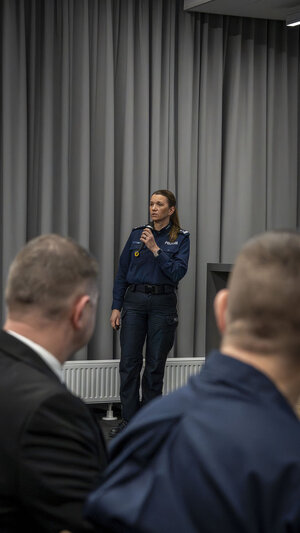 Pomorscy policjanci podsumowali miniony rok - odprawa