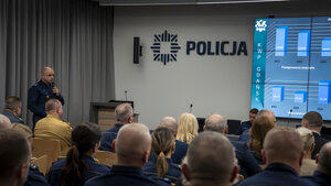 Pomorscy policjanci podsumowali miniony rok - odprawa