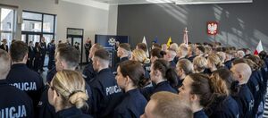 Ślubowanie, medale, odznaczenia i wyróżnienia. 86 nowych policjantów w szeregach pomorskiej Policji