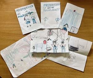 Bezpieczny przedszkolak w Gdyni. Policjantka uczyła najmłodszych, jak dbać o swoje bezpieczeństwo.