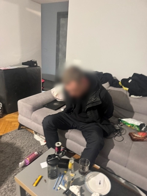 zatrzymani i zabezpieczone środki