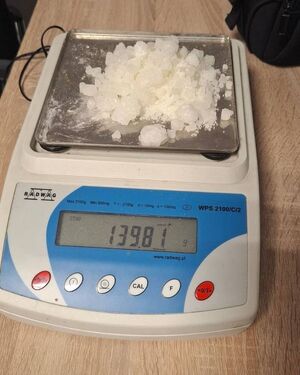 zatrzymany i zabezpieczone środki