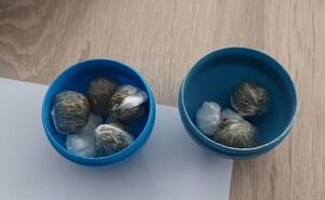 zatrzymany i zabezpieczone środki