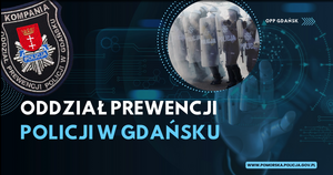 Podziękowania dla funkcjonariusza Oddziału Prewencji Policji Gdańsku